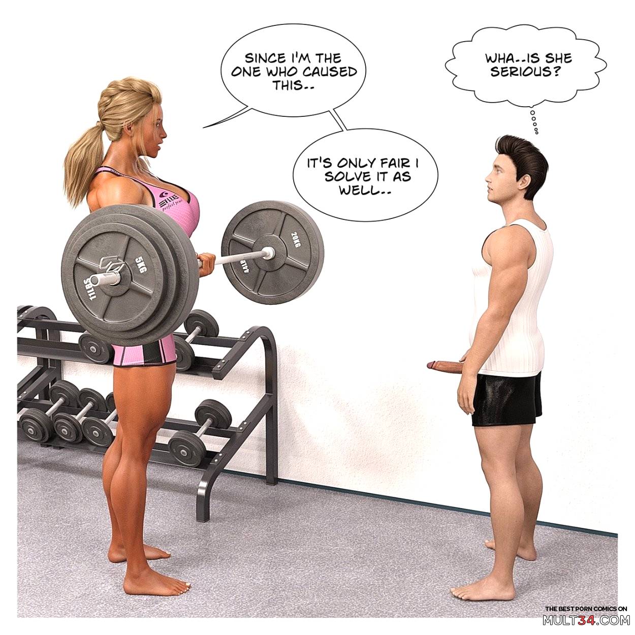 Hannah's Story: Gym Encounter page 18