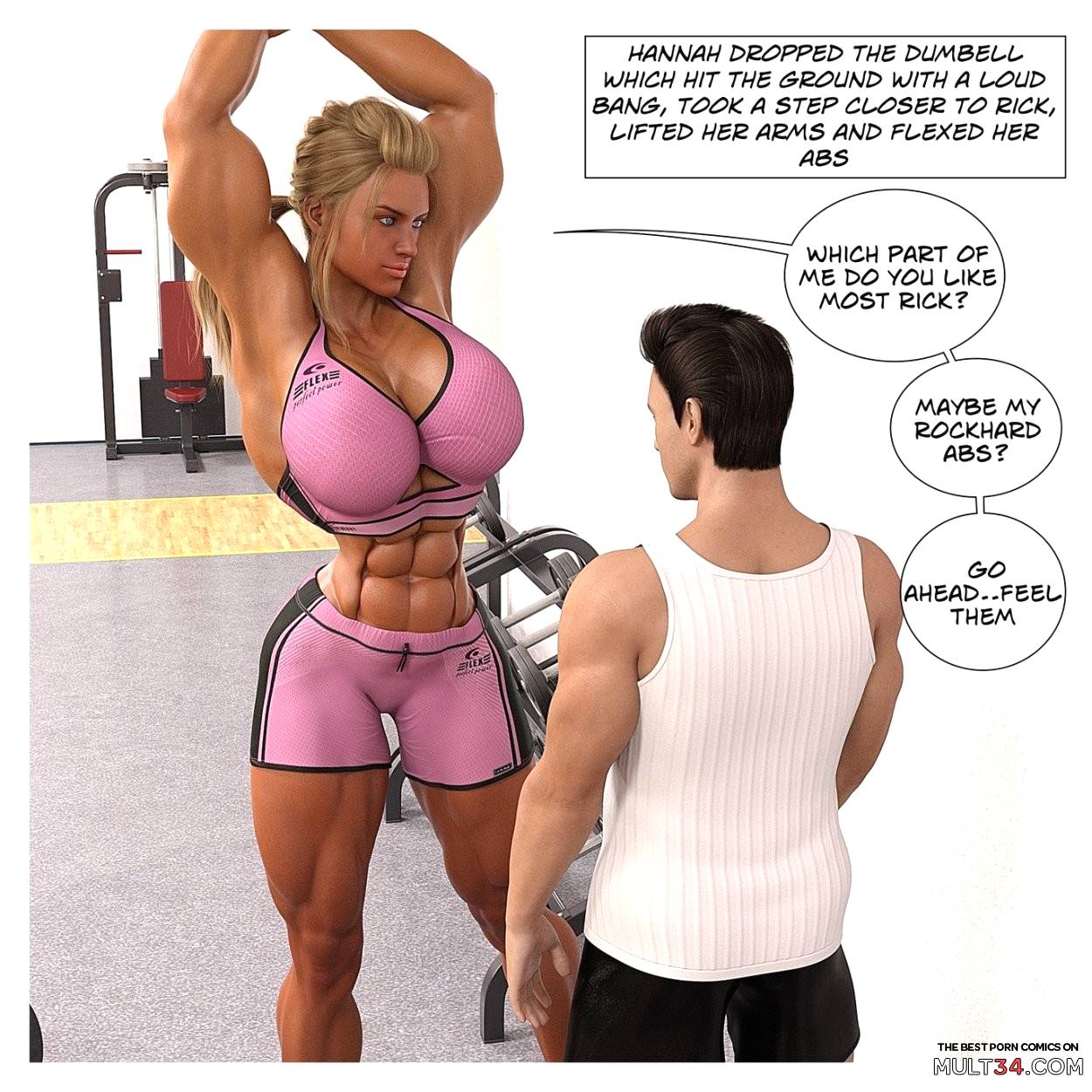Hannah's Story: Gym Encounter page 19