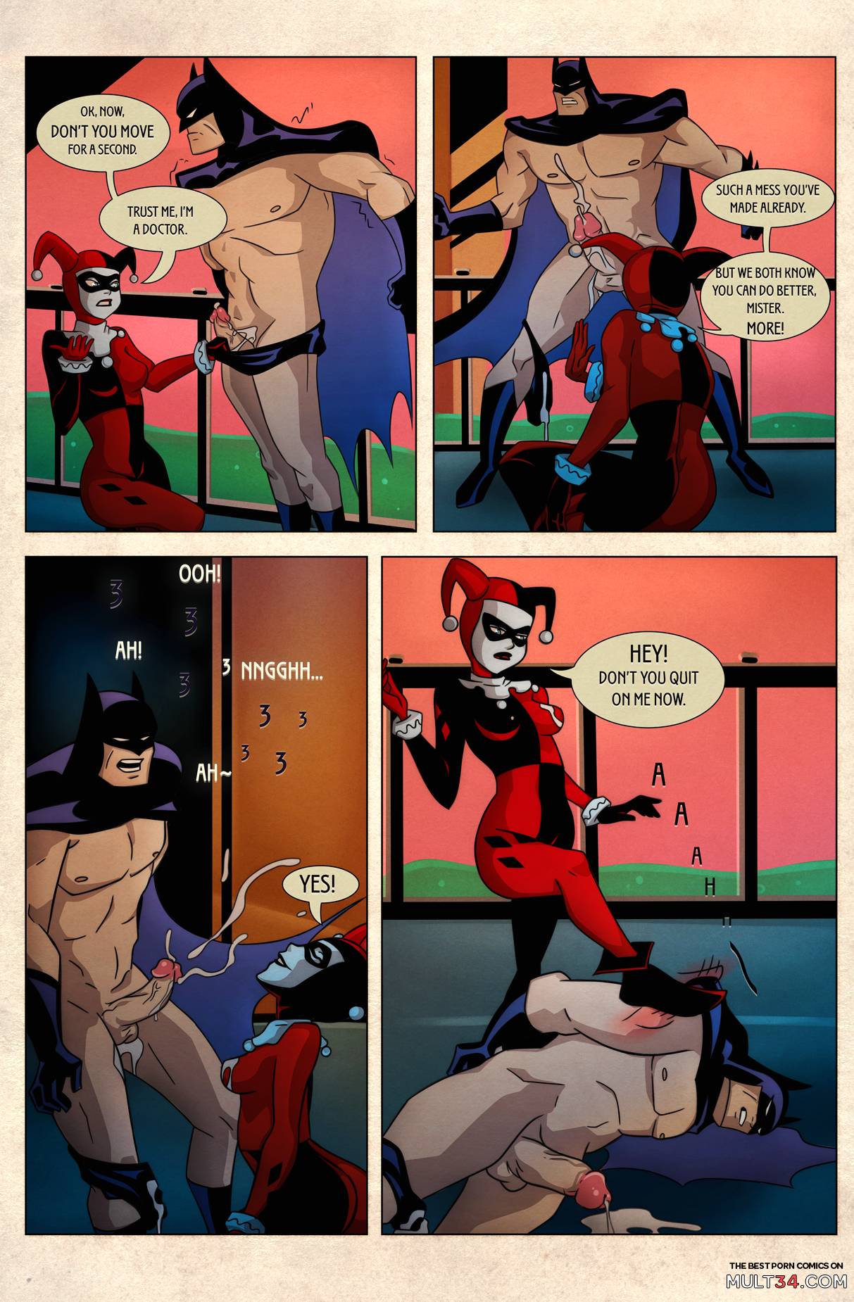 Batman femdon comic porn