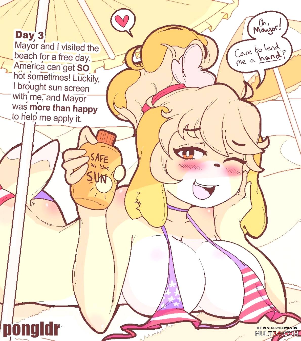 Isabelle's Vacation page 3