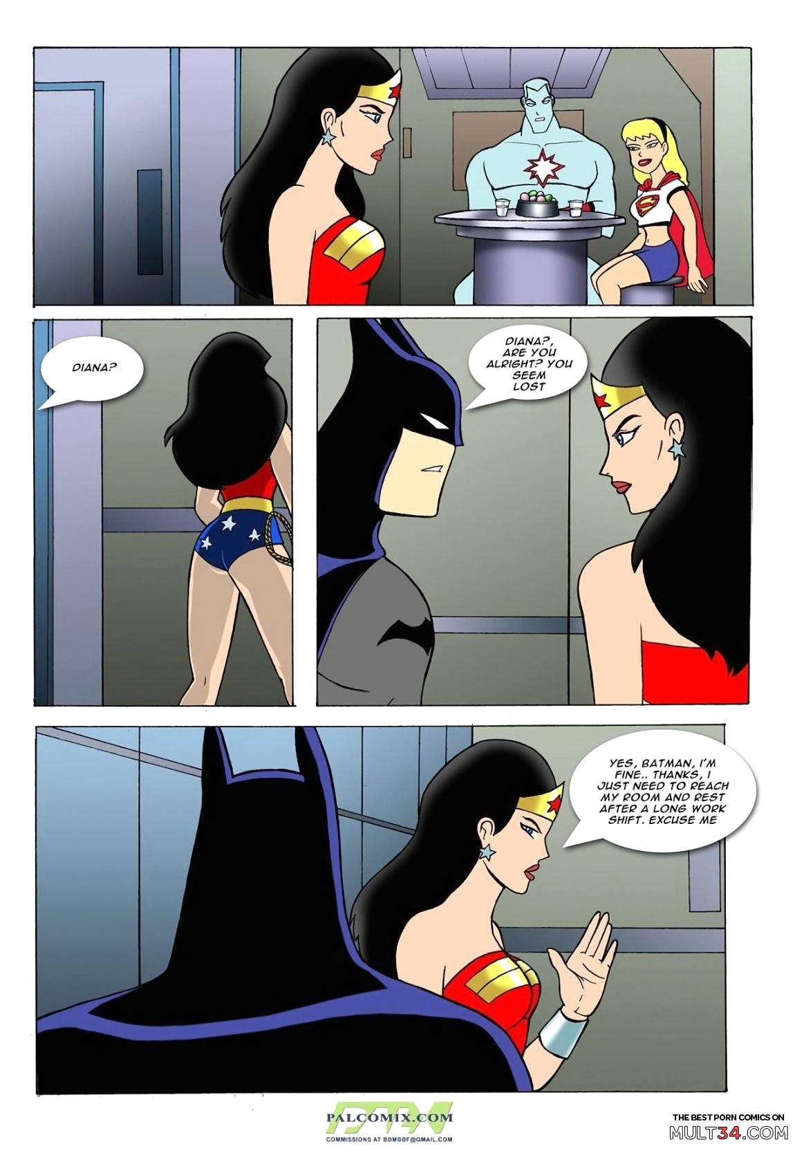 Justice League Sex Comic