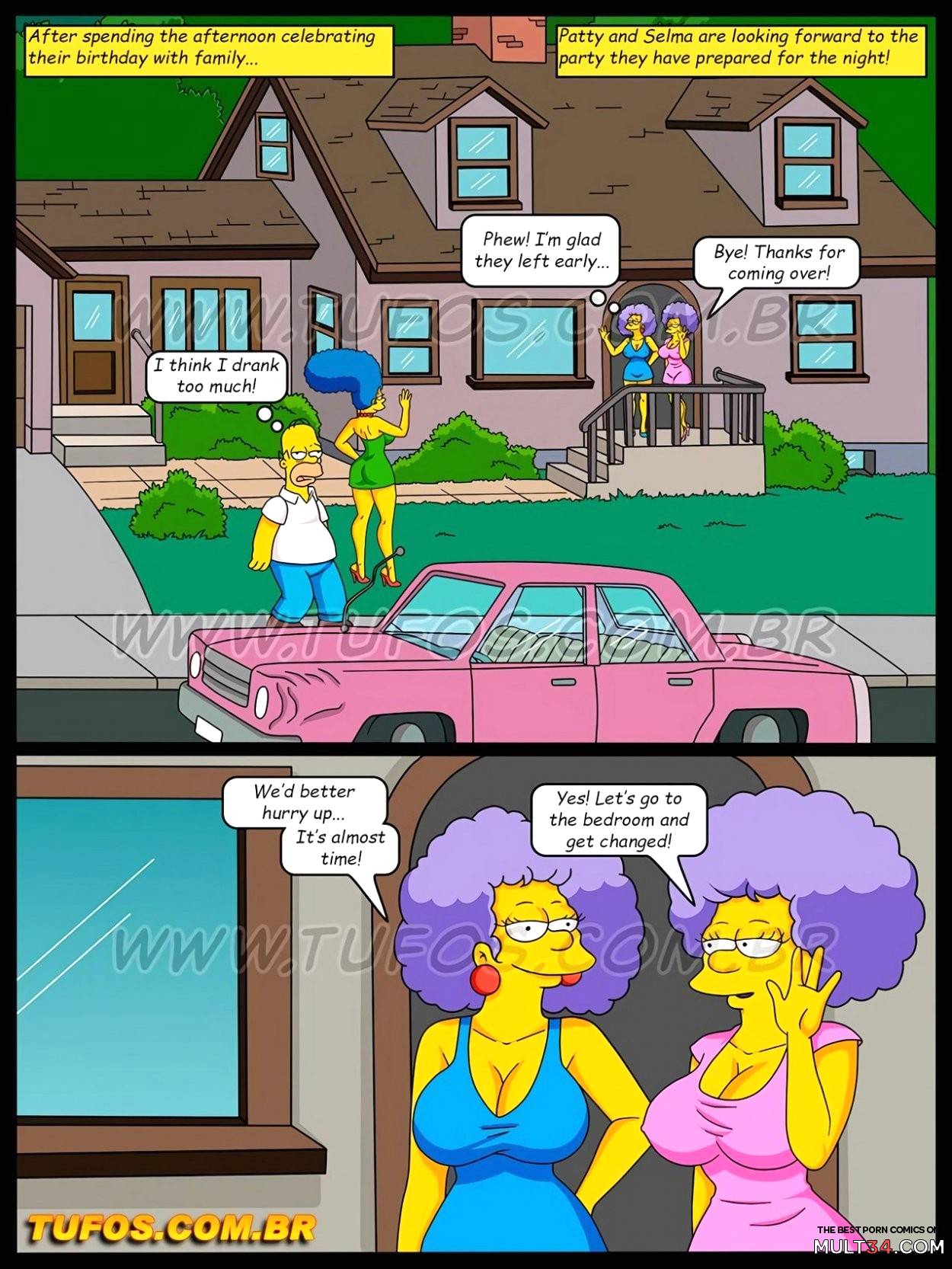 1250px x 1666px - The Simpsons 22 - The Birthday Bash porn comic - the best cartoon porn  comics, Rule 34 | MULT34