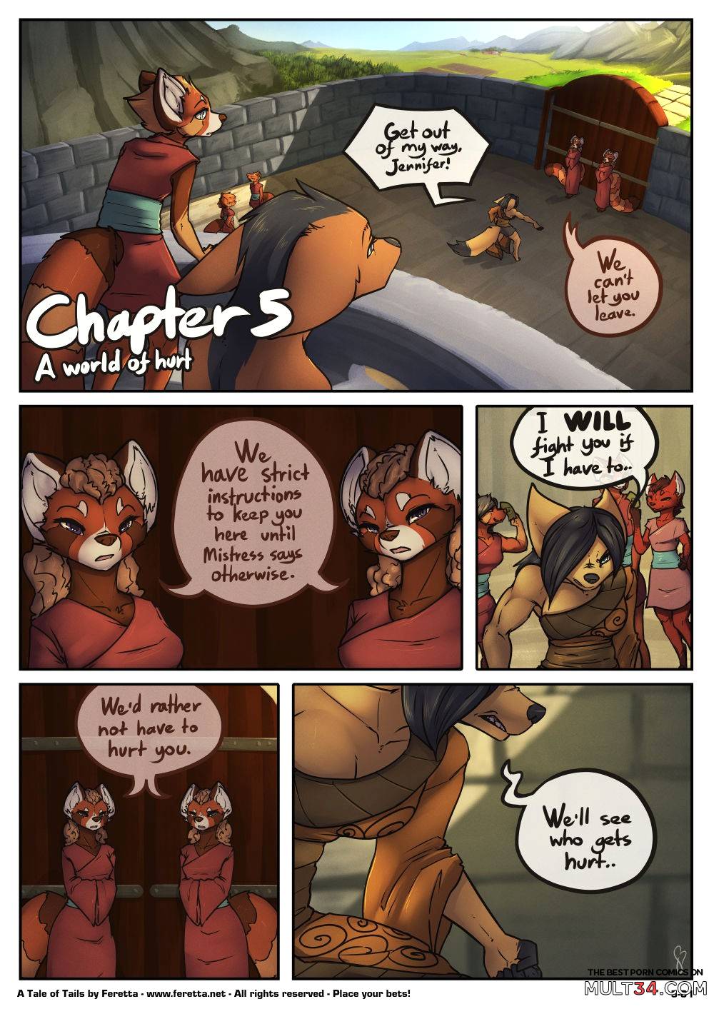 A Tale of Tails: Chapter 5 - A World of Hurt page 1