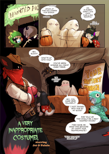 A Very Inappropriate Costume page 1
