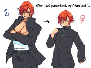 After I got genderbend, my friend and I... page 1