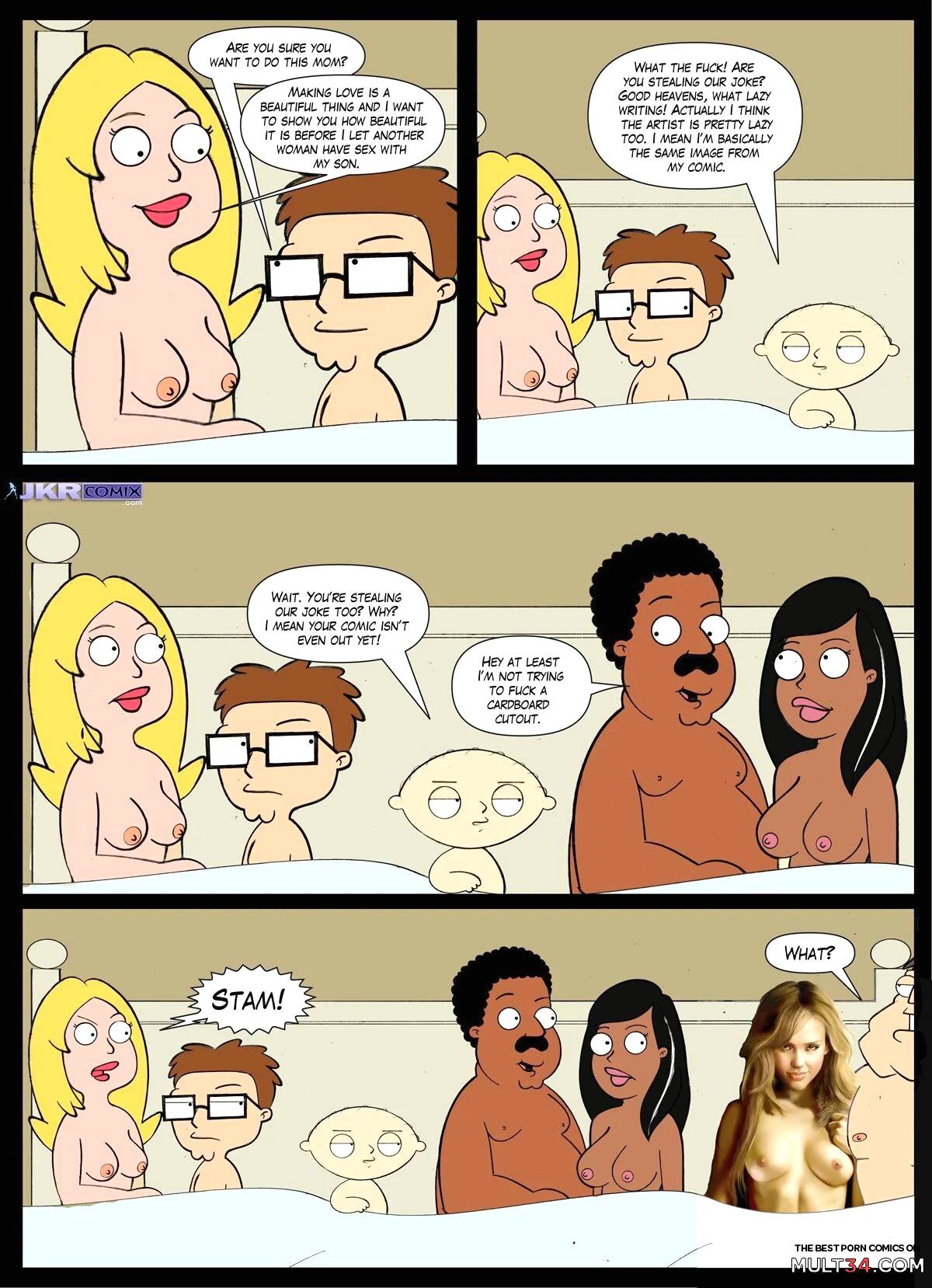 Americock Dad porn comic