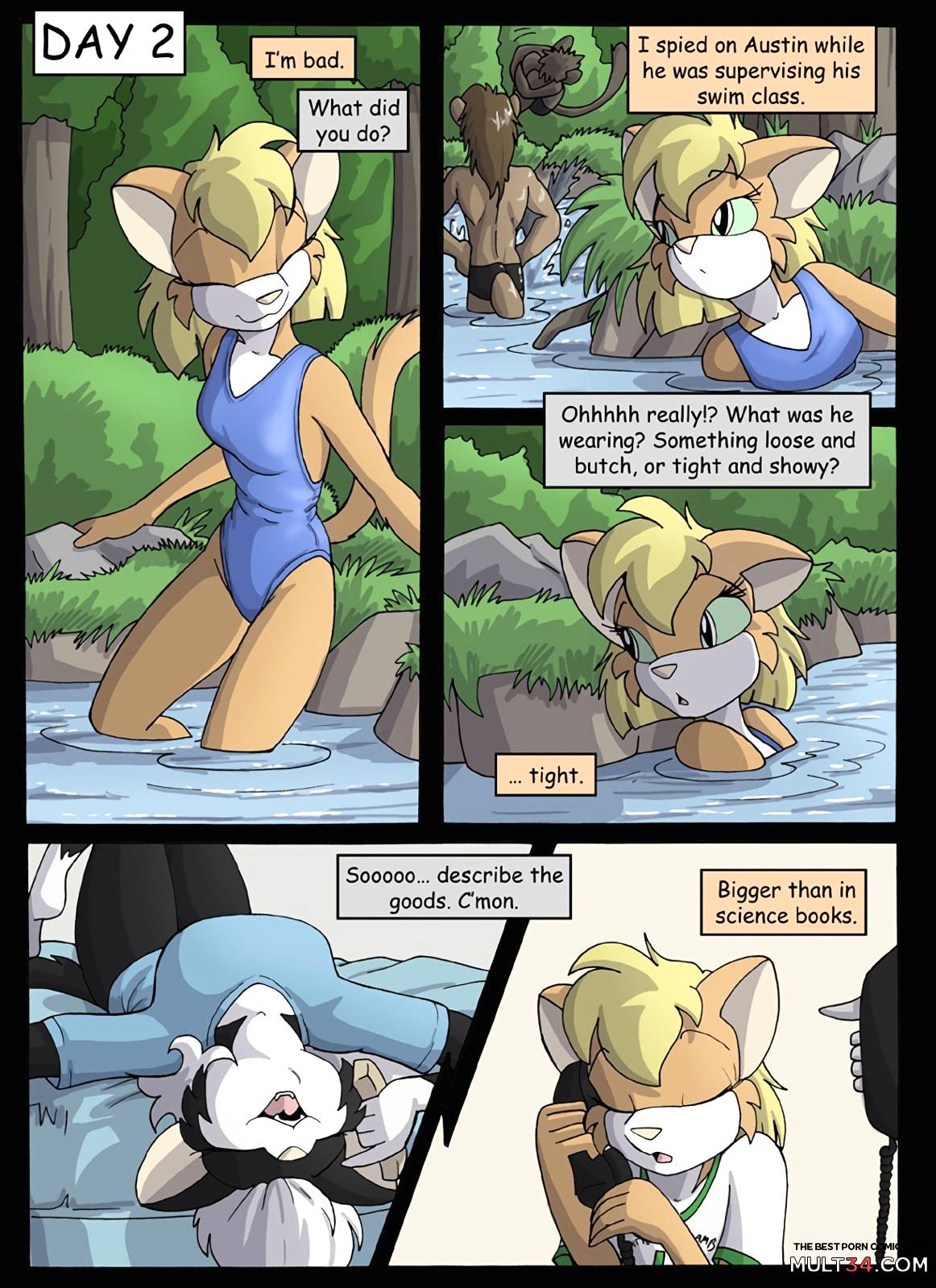 Amy's Little Lamb, Summer Camp Adventure page 5