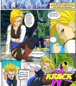 Android 18 vs Cel page 1