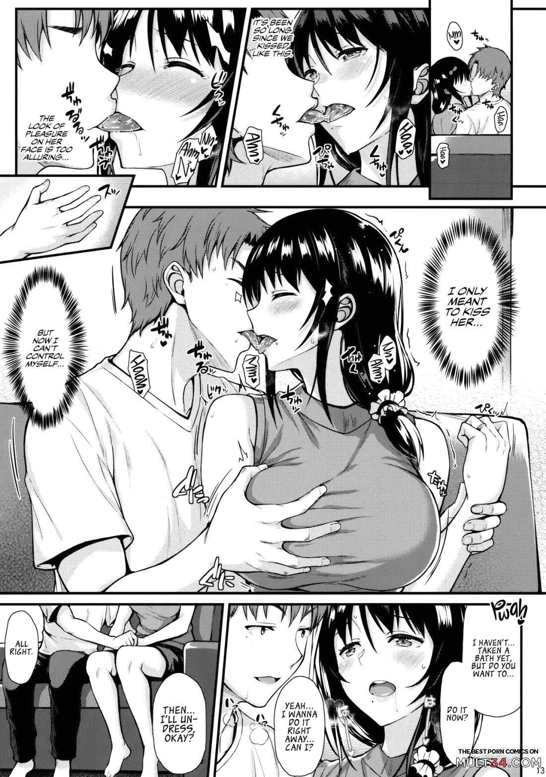 Baby making sex with Megumi page 12