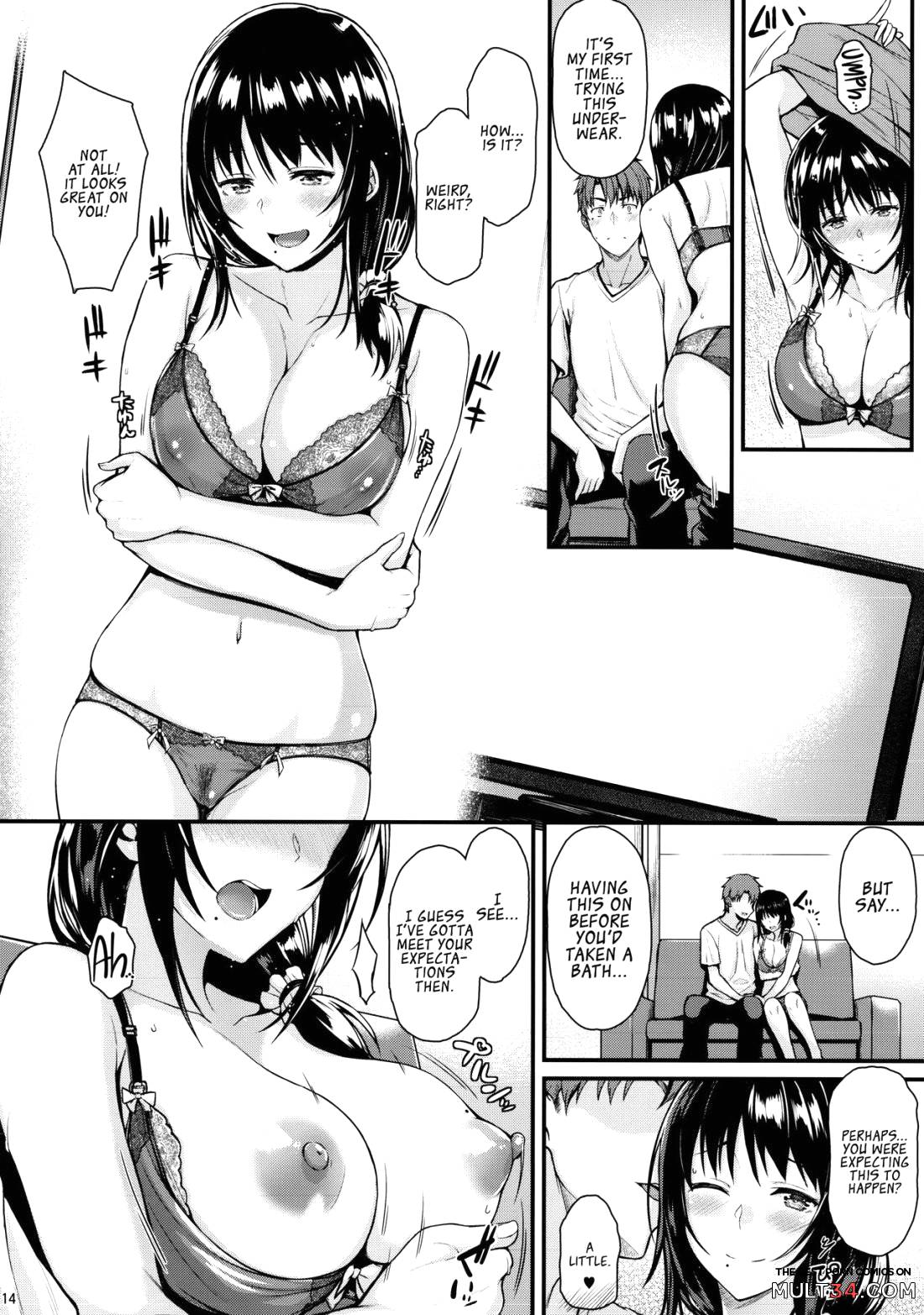 Baby making sex with Megumi page 13