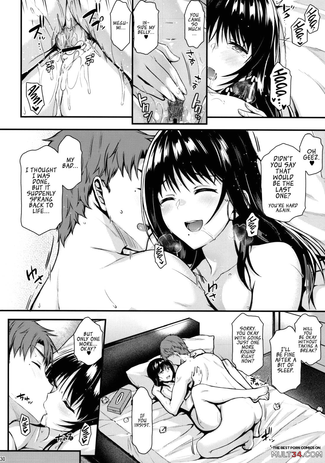 Baby making sex with Megumi page 29