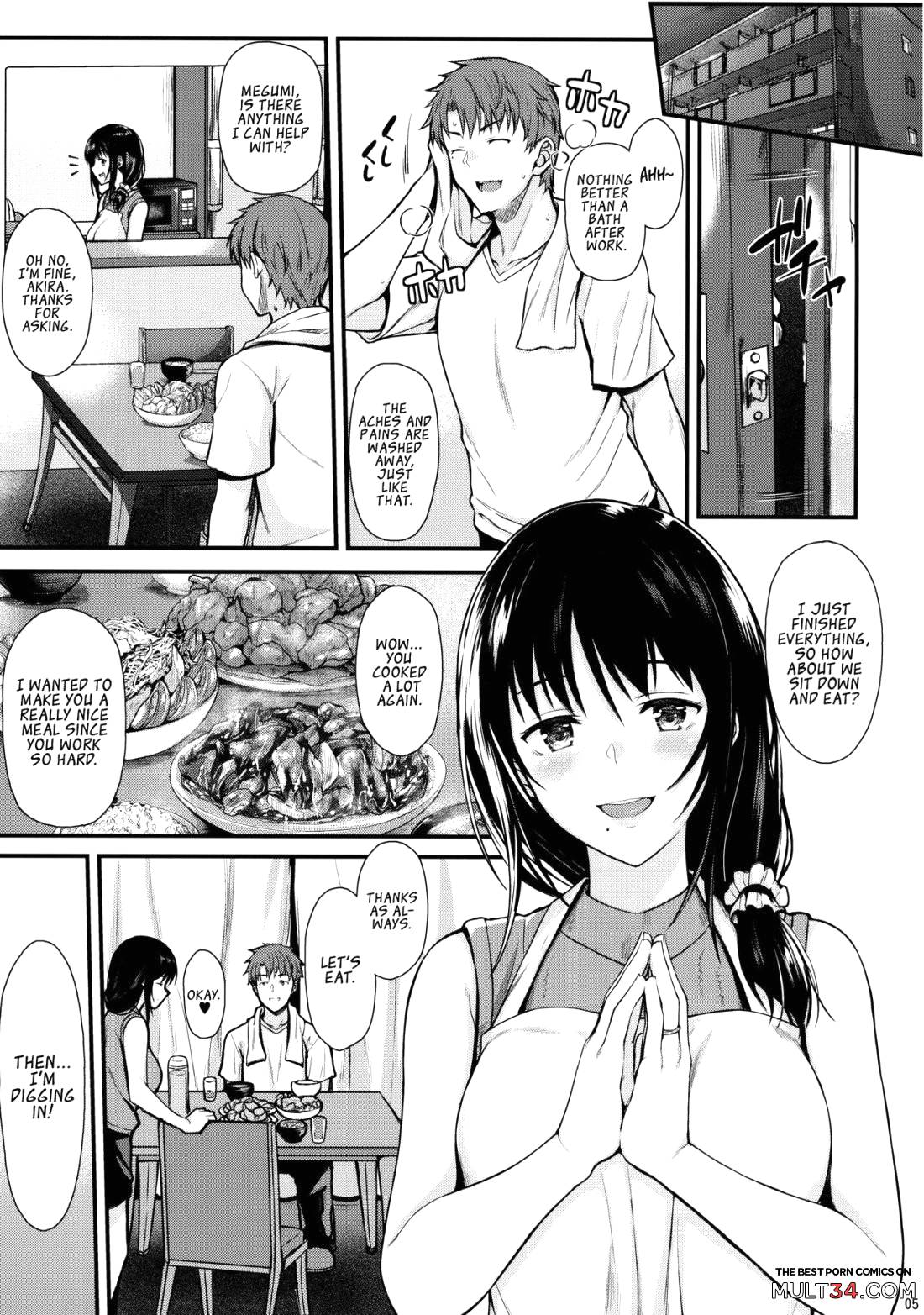 Baby making sex with Megumi page 4