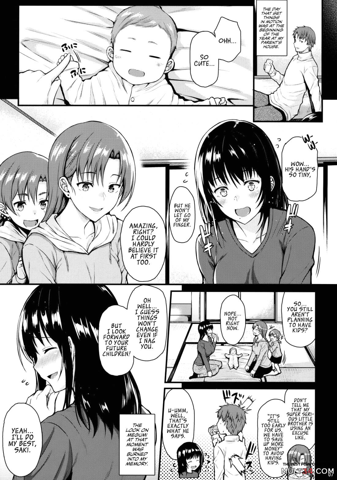 Baby making sex with Megumi page 6