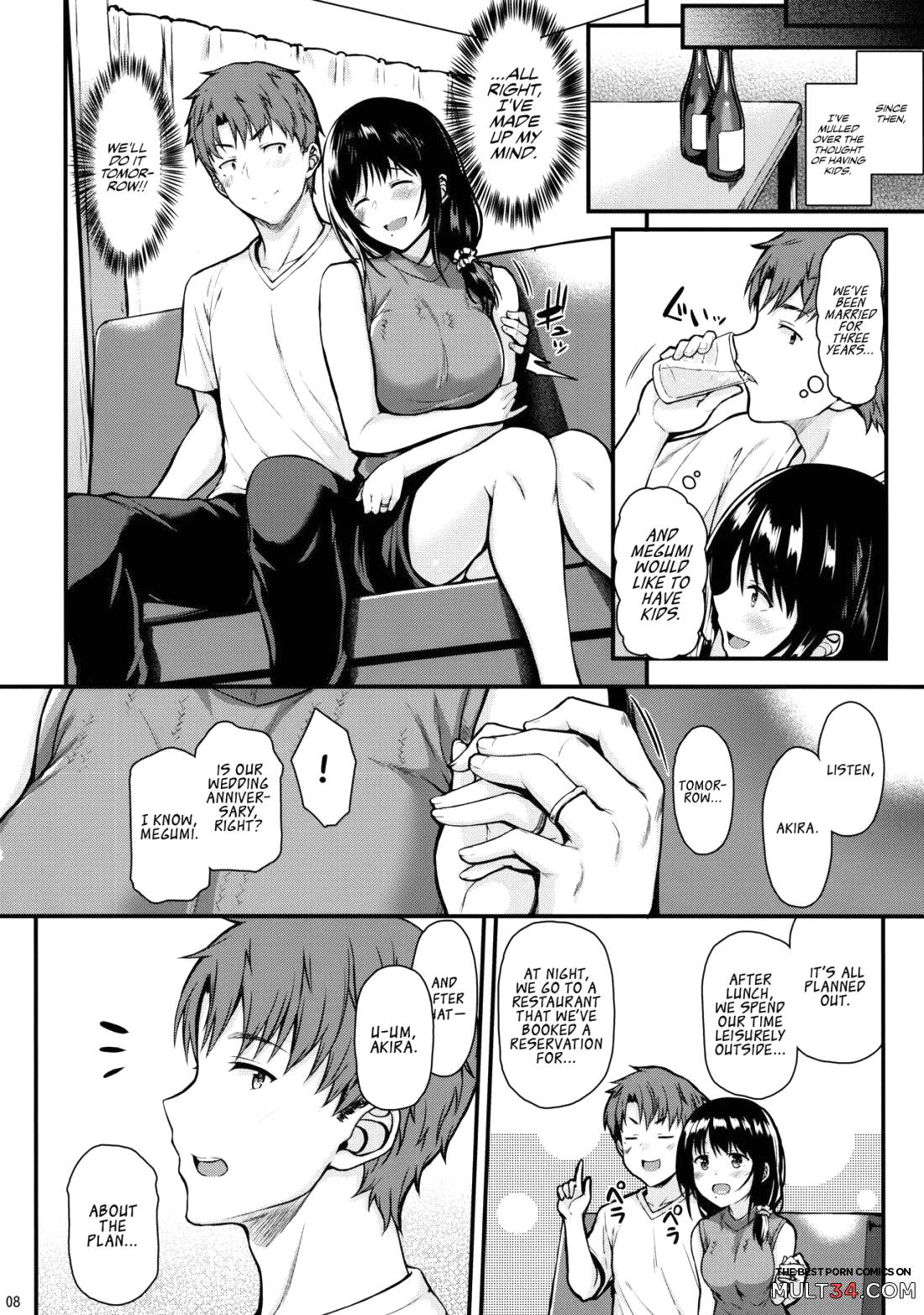 Baby making sex with Megumi page 7