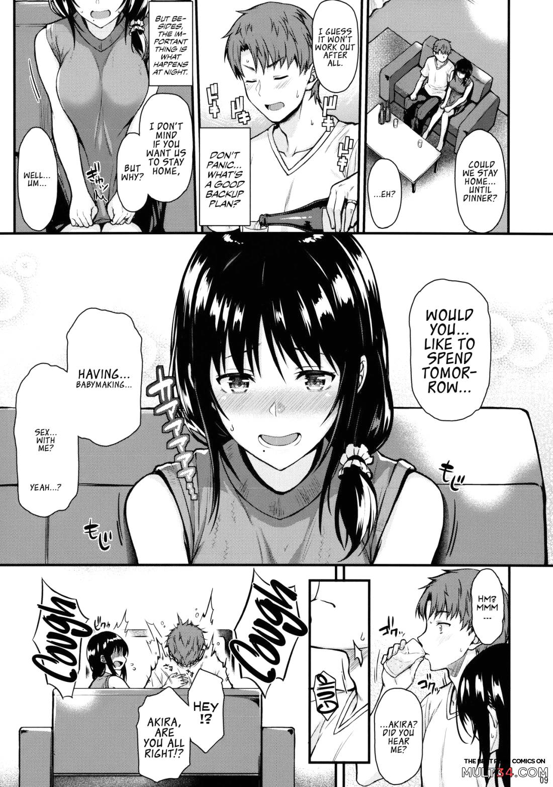 Baby making sex with Megumi page 8
