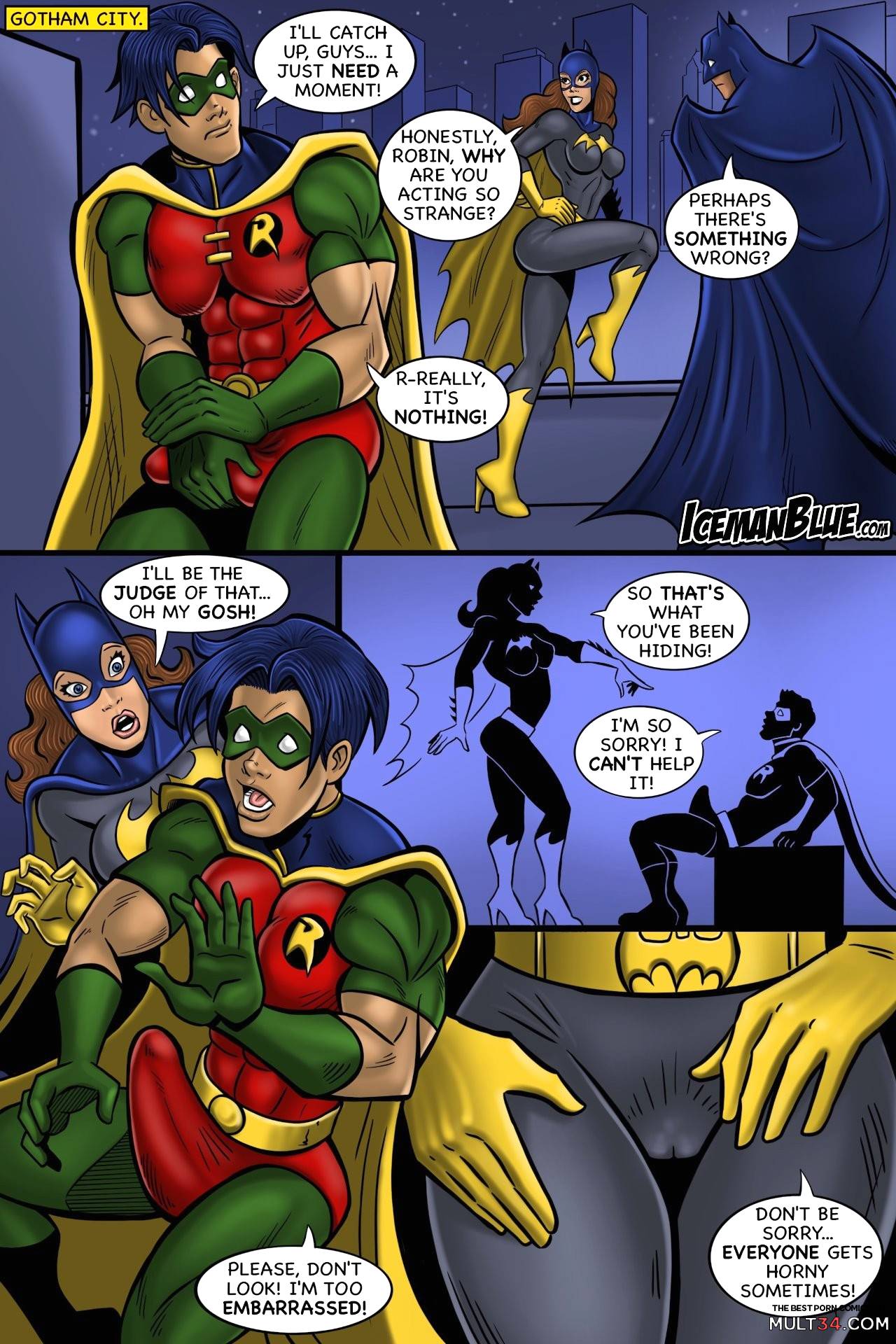 Batgirl rule 34 comic