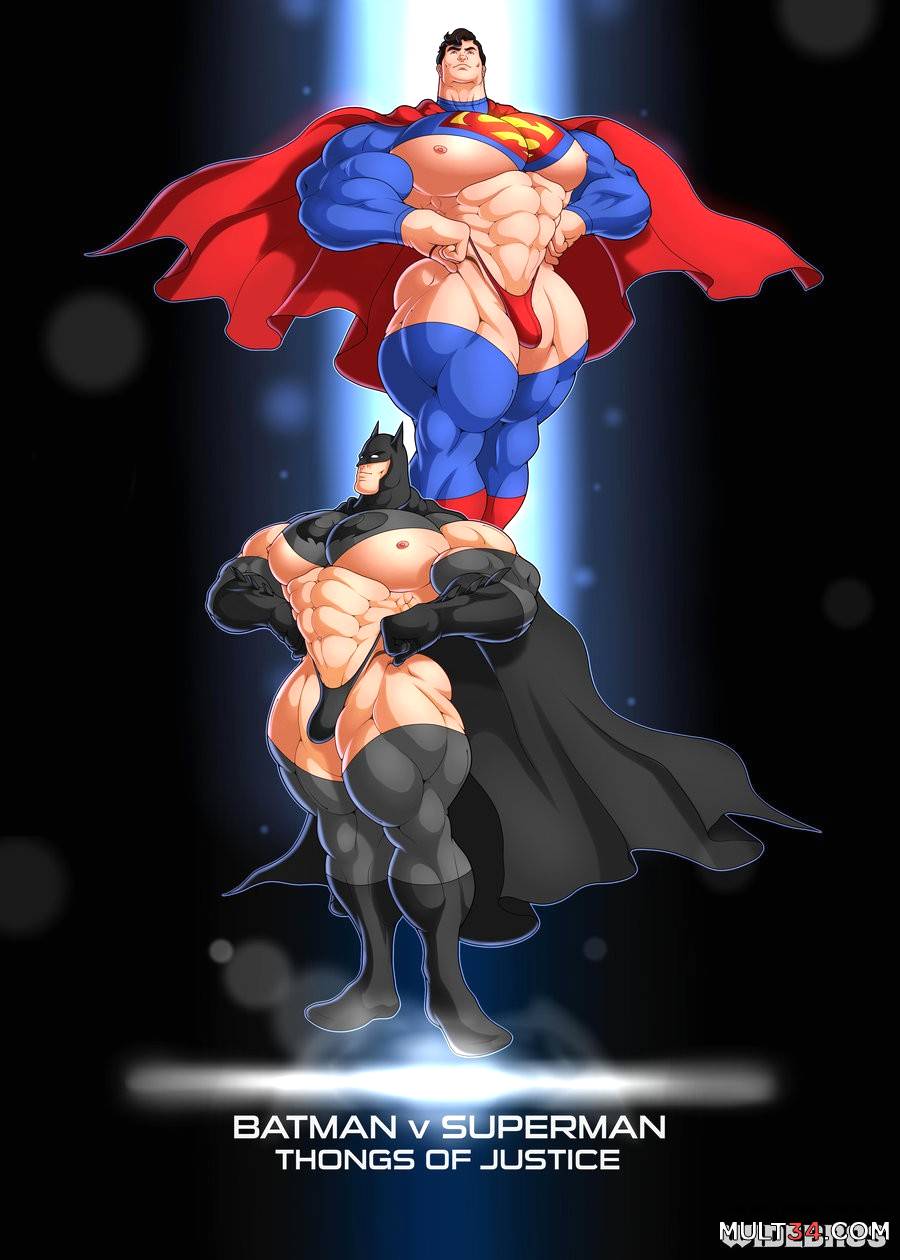 Justice League Gay Porn 3d - Batman v Superman â€“ Thongs of Justice gay porn comic - the best cartoon porn  comics, Rule 34 | MULT34
