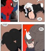 Black Cat gets Horny page 1