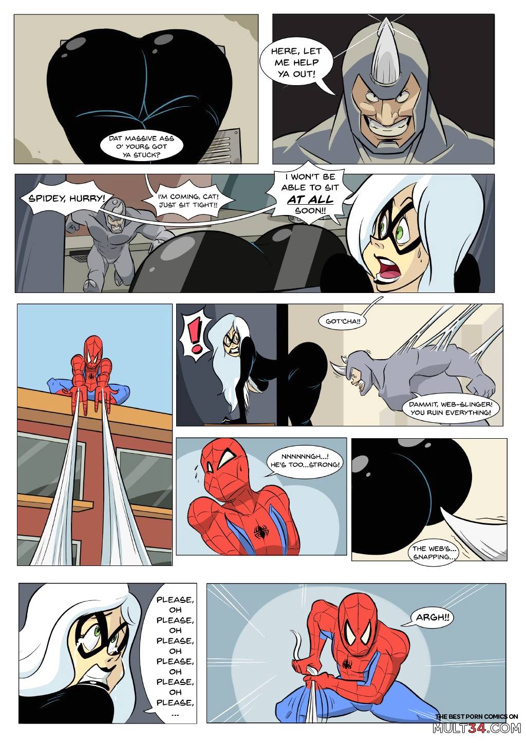 Black Cat gets the Point page 2