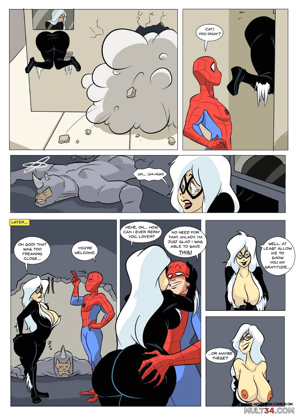 Black Cat gets the Point page 3