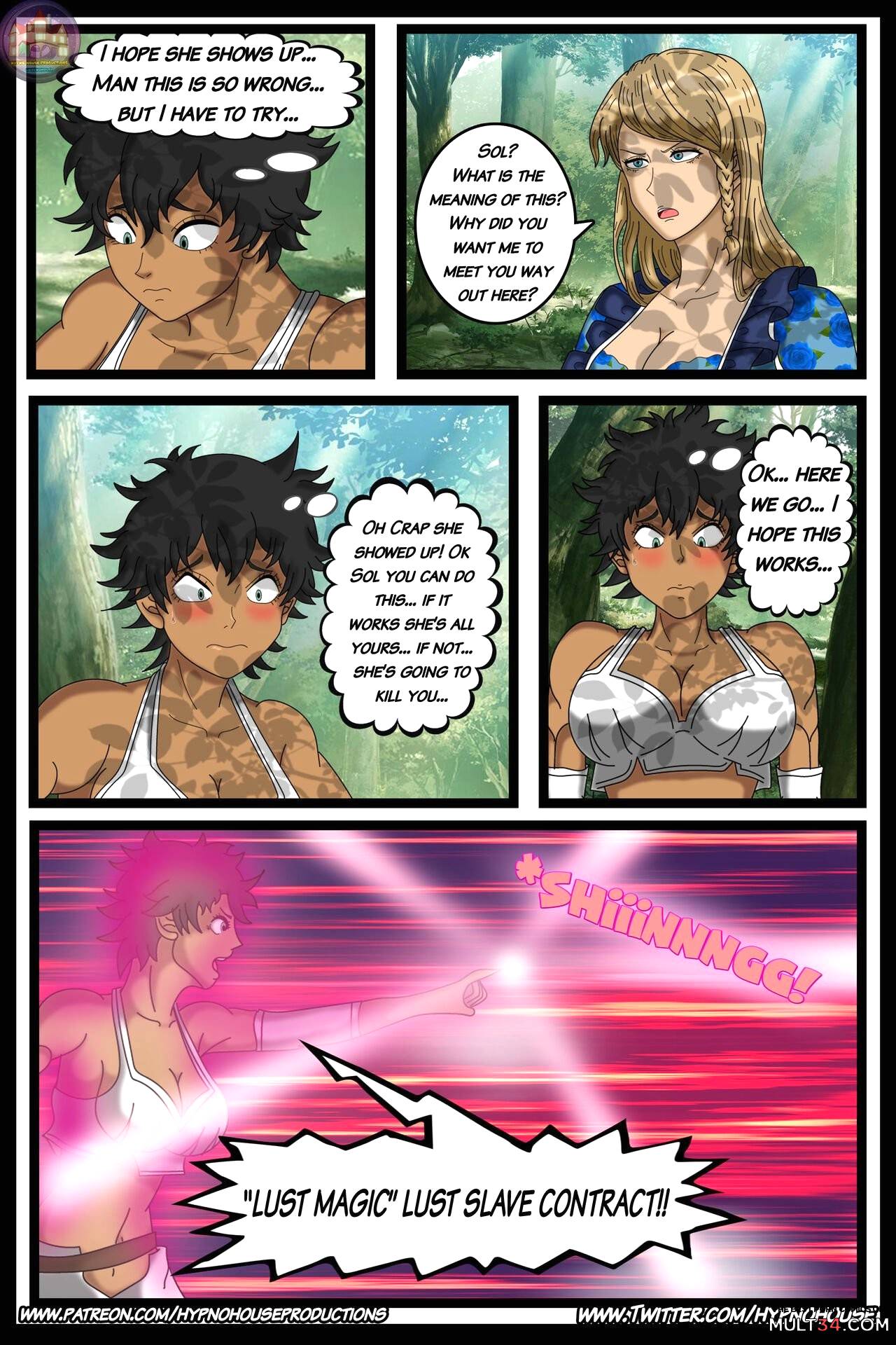 Blue rose hentai comic