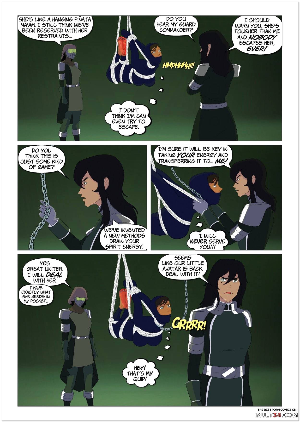 Book Four Chapter Six Avatar Buster page 17