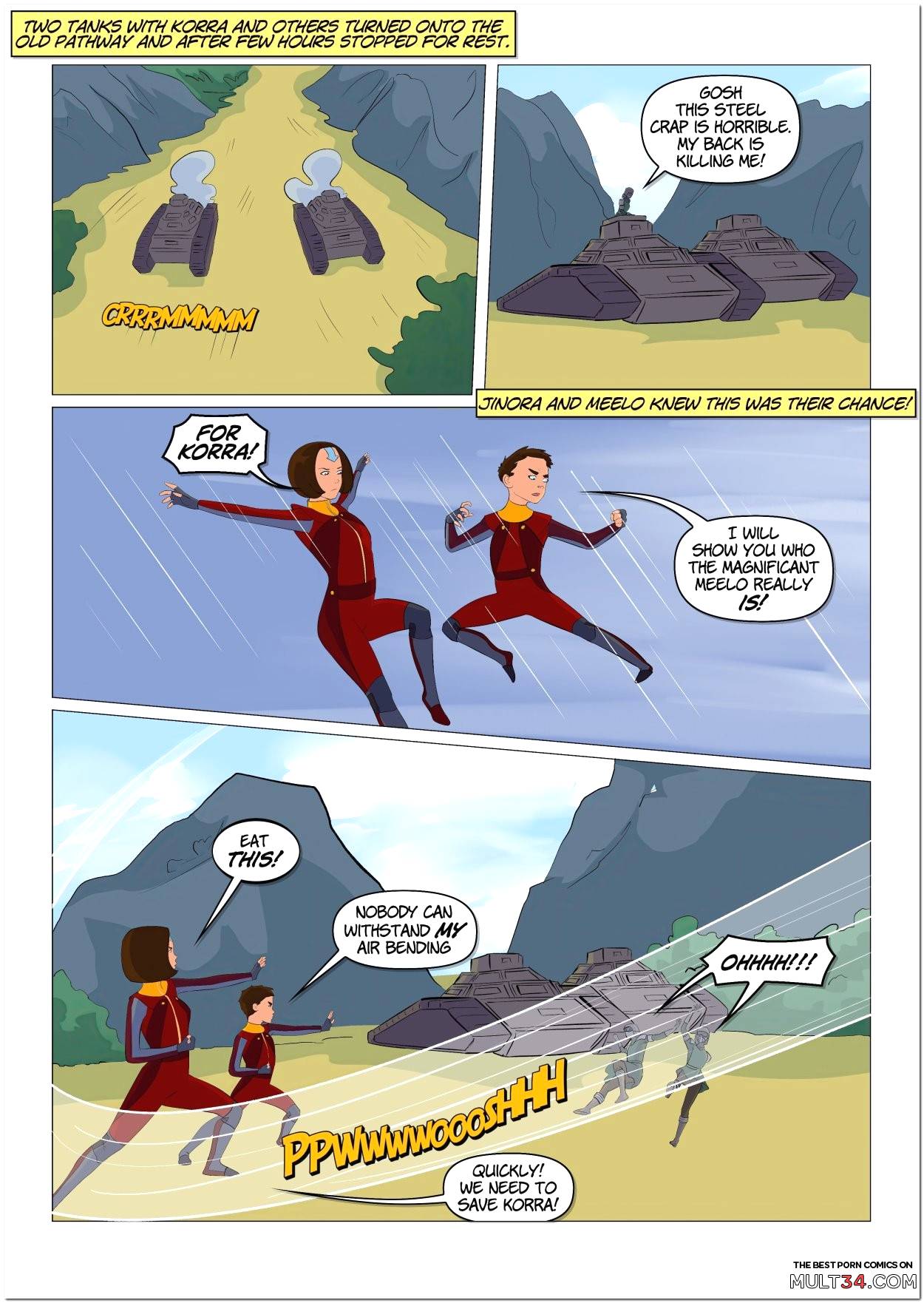Book Four Chapter Six Avatar Buster page 28