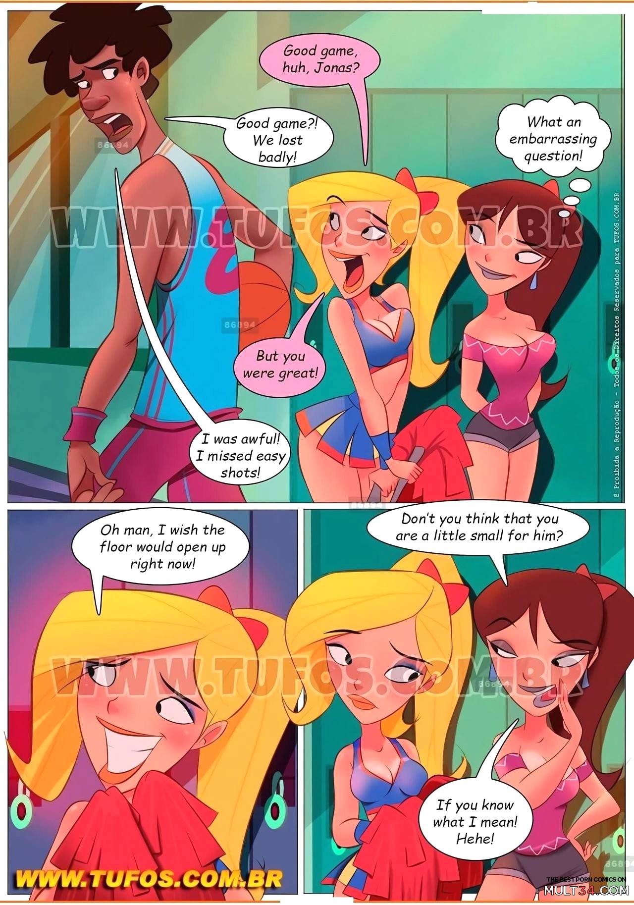 College Perverts 5 - Basketball Game page 2