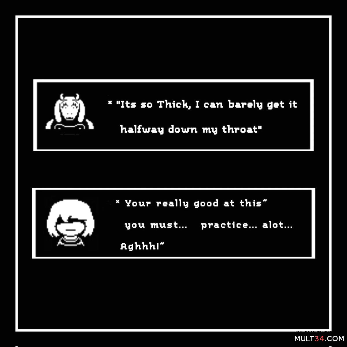 Deltarune Horny Ending page 8