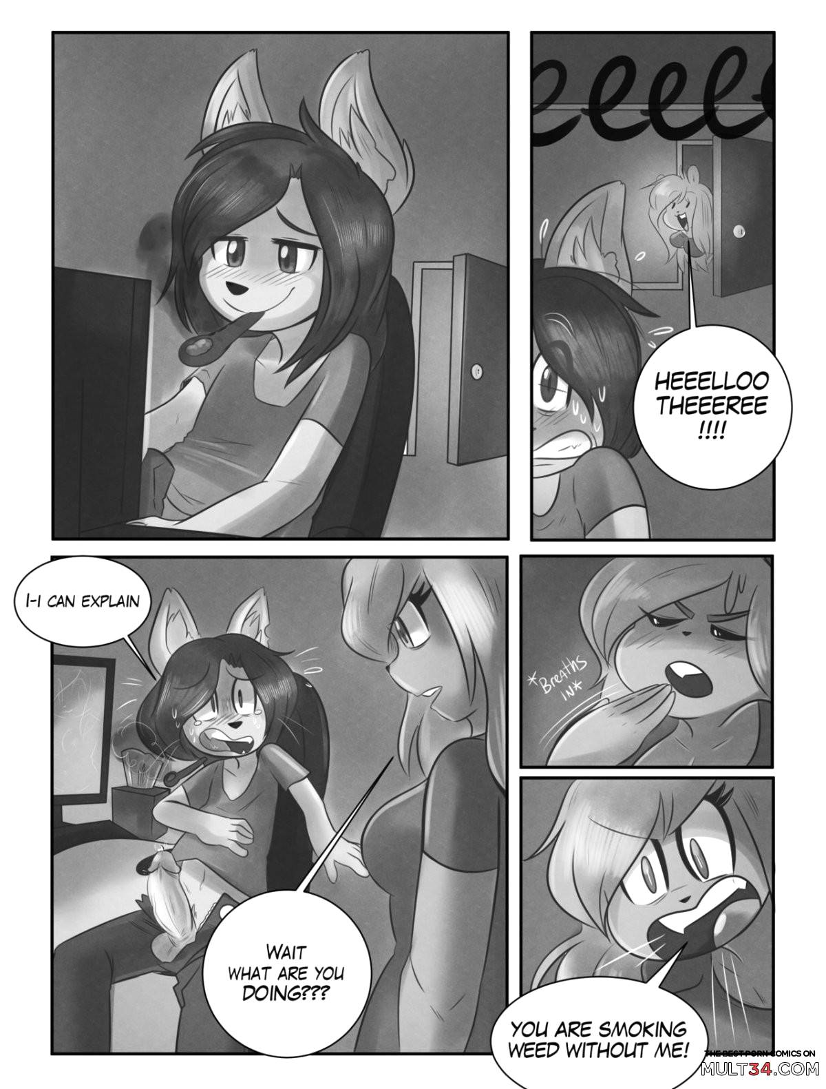 Don't You Ever Knock!? page 1