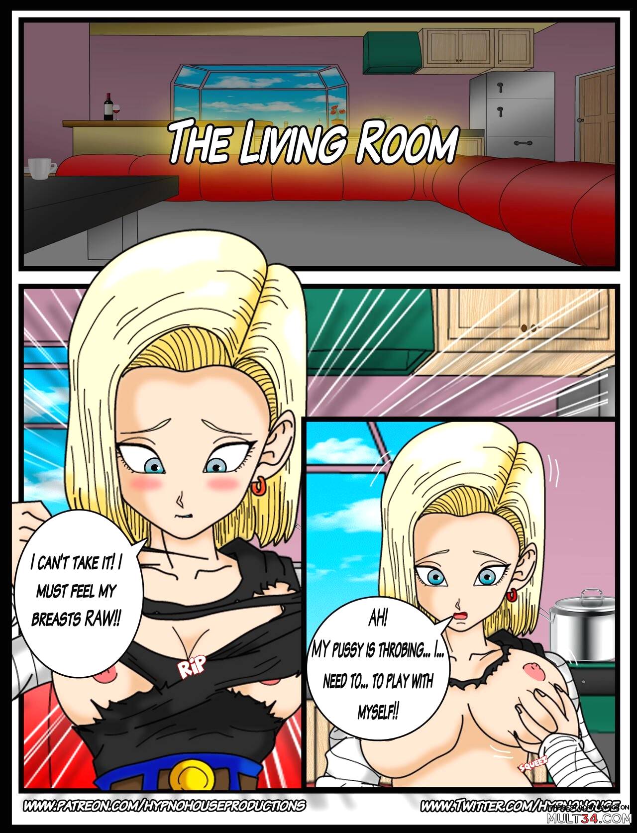Double Feature Android 18 & Bulma is Yours! page 10