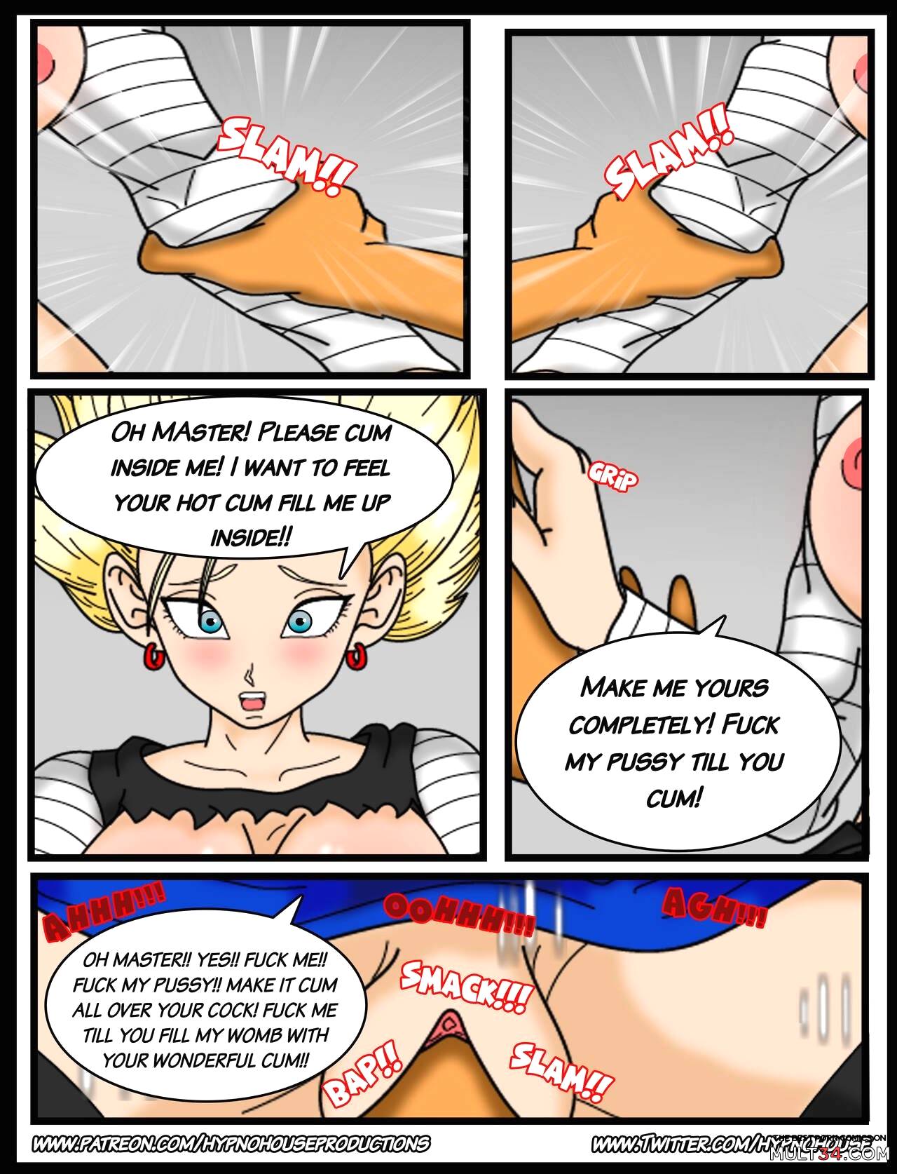 Double Feature Android 18 & Bulma is Yours! page 18