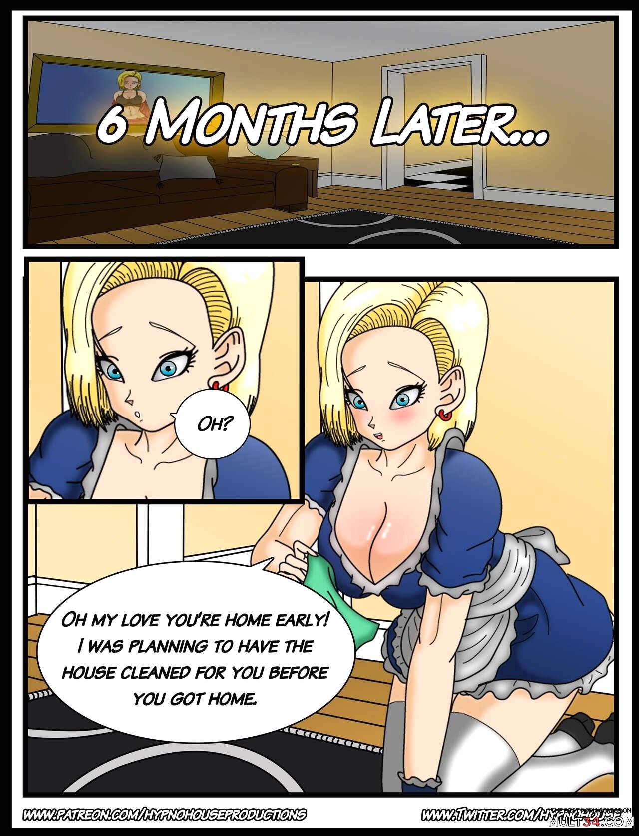 Double Feature Android 18 & Bulma is Yours! page 21