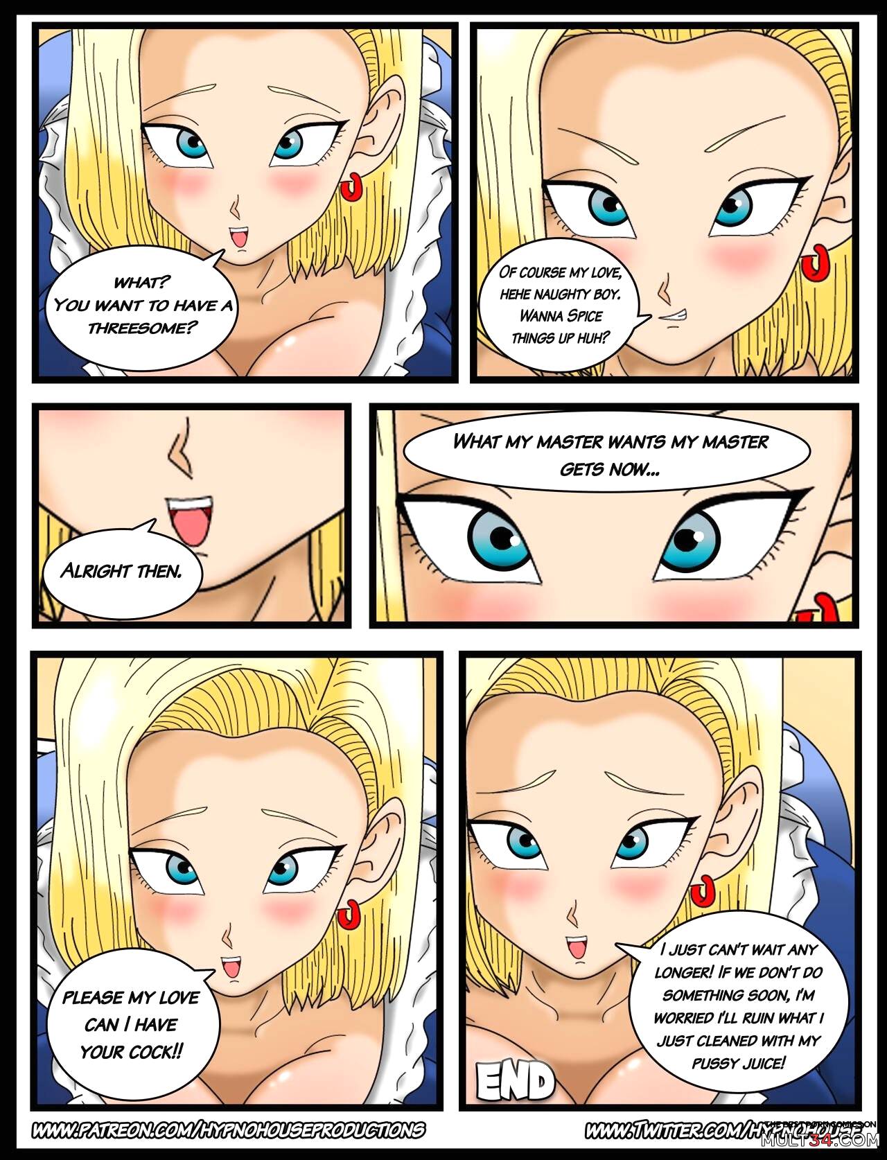Double Feature Android 18 & Bulma is Yours! page 23