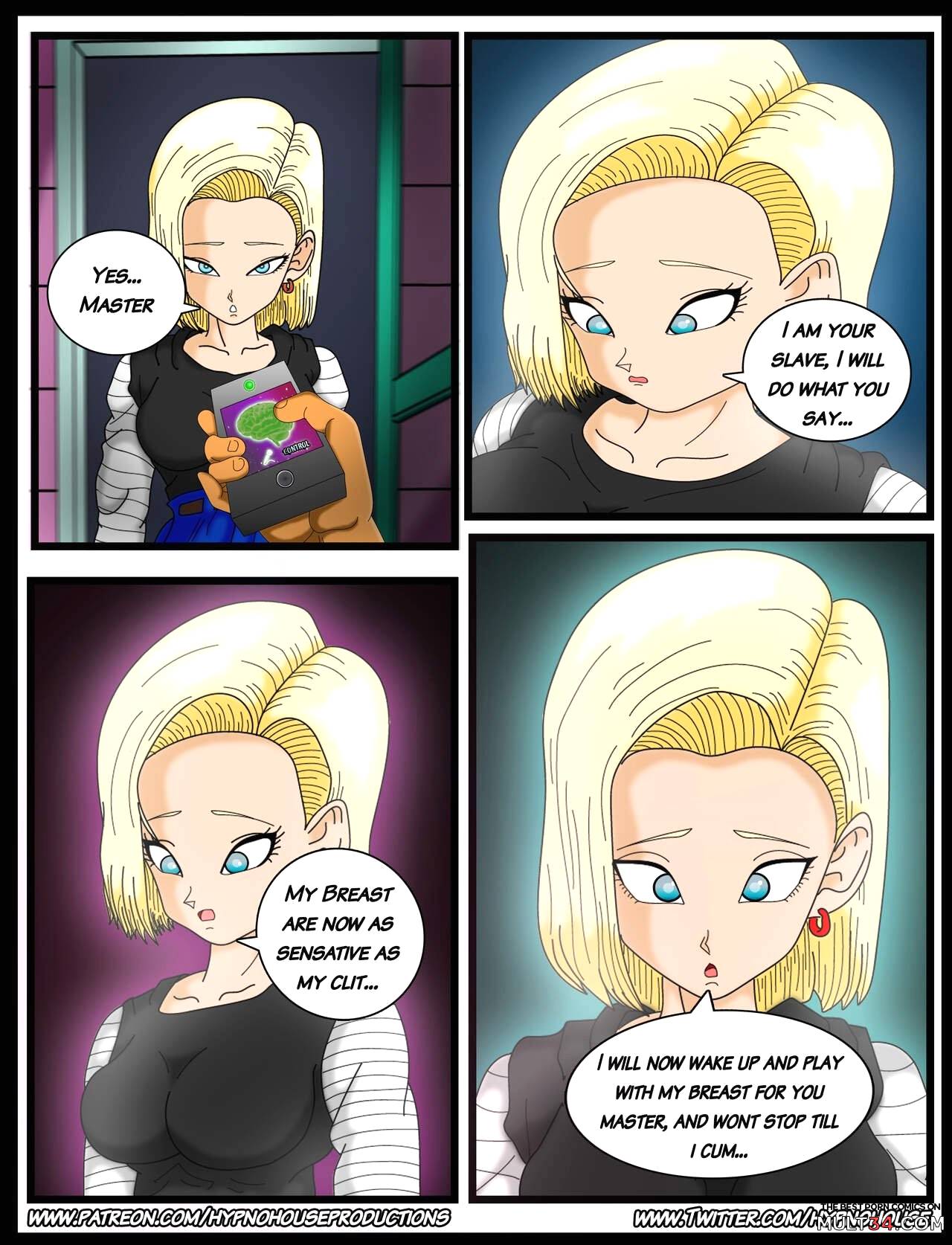 Double Feature Android 18 & Bulma is Yours! page 3