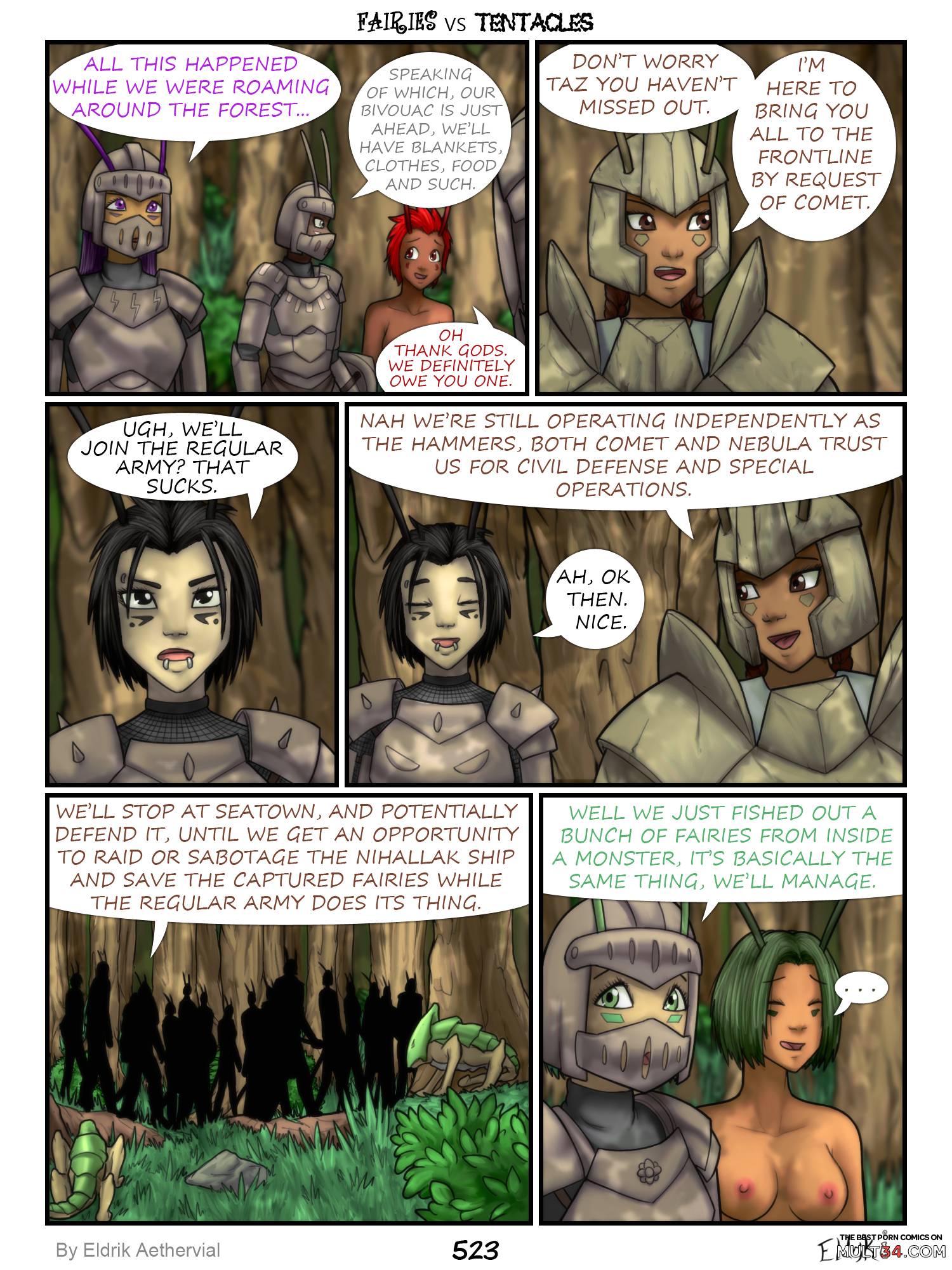 Fairies vs Tentacles 6-9 page 104
