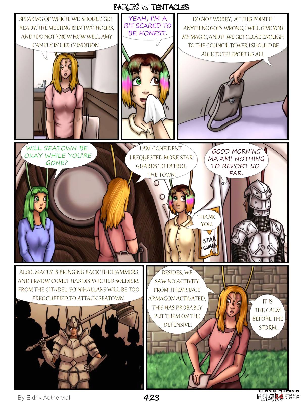 Fairies vs Tentacles 6-9 page 4