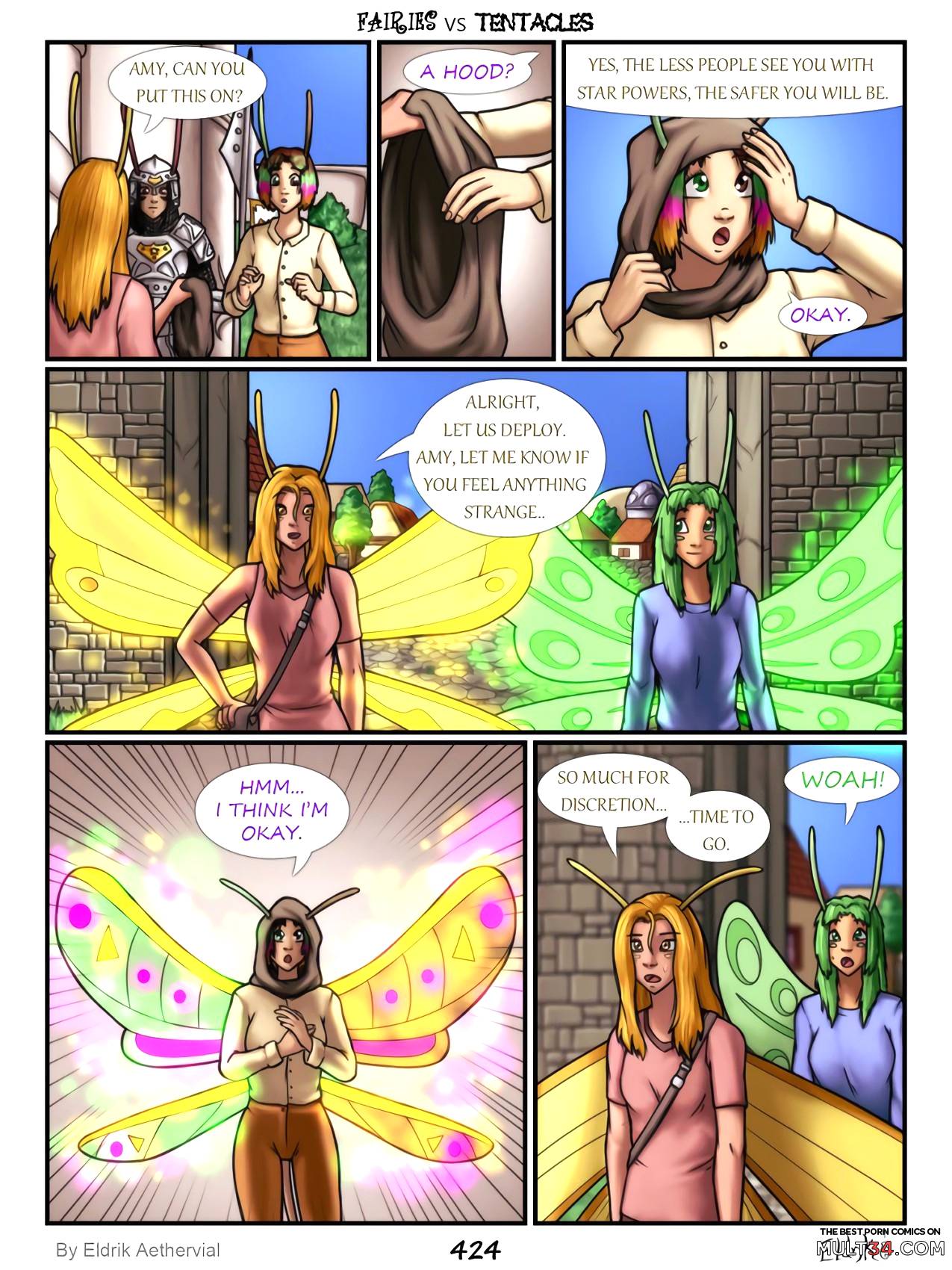 Fairies vs Tentacles 6-9 page 5