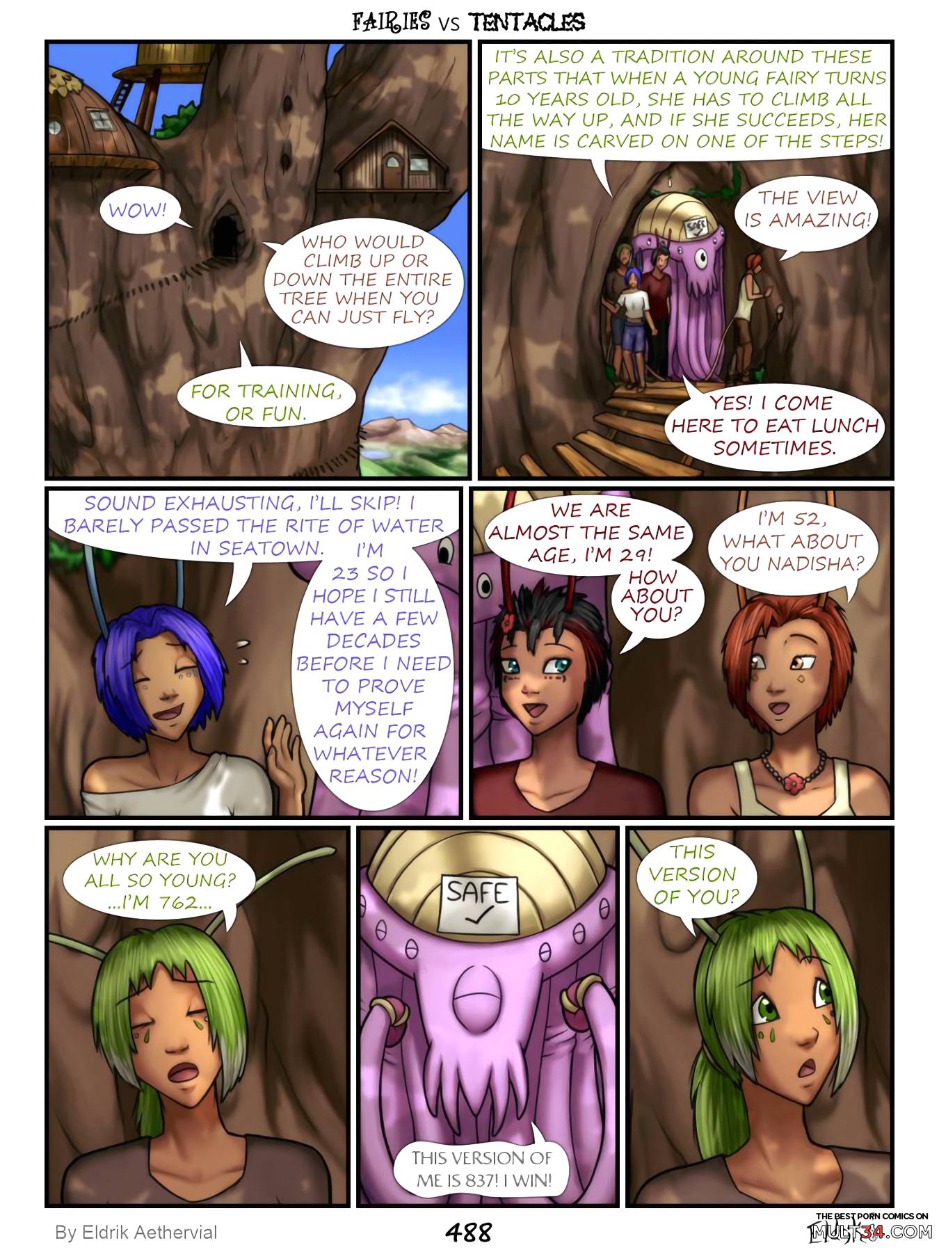 Fairies vs Tentacles 6-9 page 69