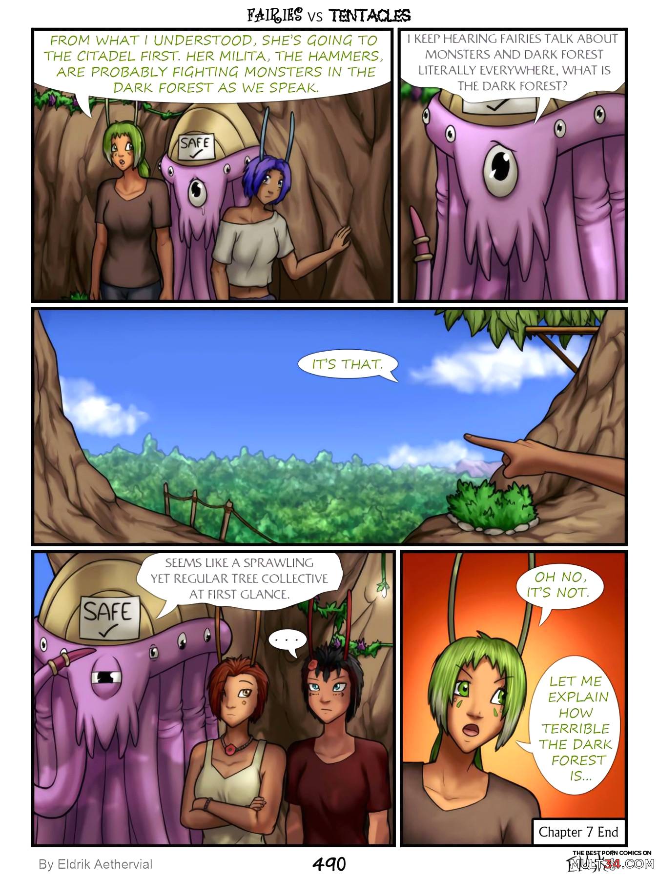 Fairies vs Tentacles 6-9 page 71