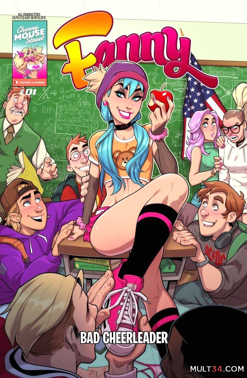 Cheerleader Trap Porn - Fanny: Bad Cheerleader gay porn comic - the best cartoon porn comics, Rule  34 | MULT34