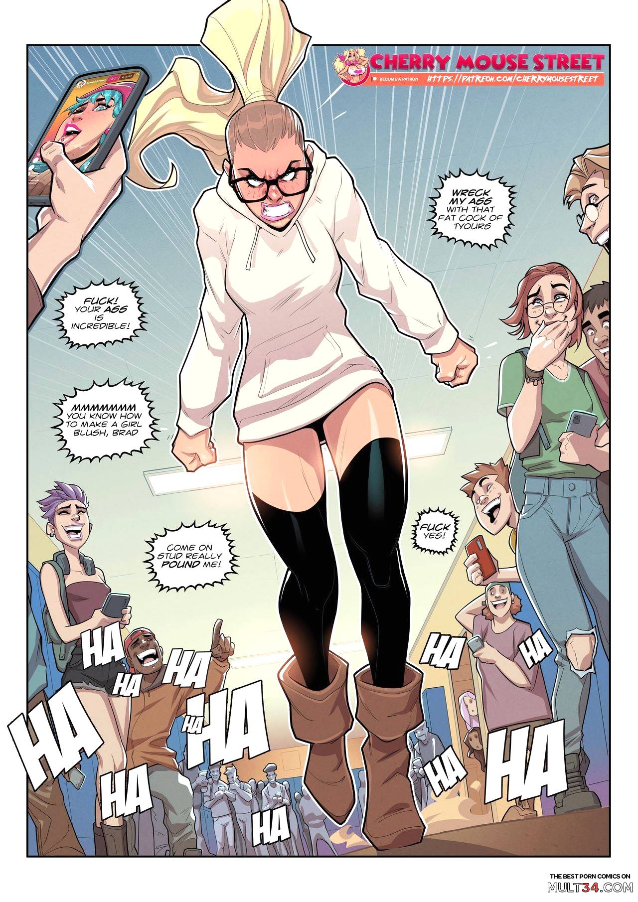 Fanny: Bad Cheerleader page 10