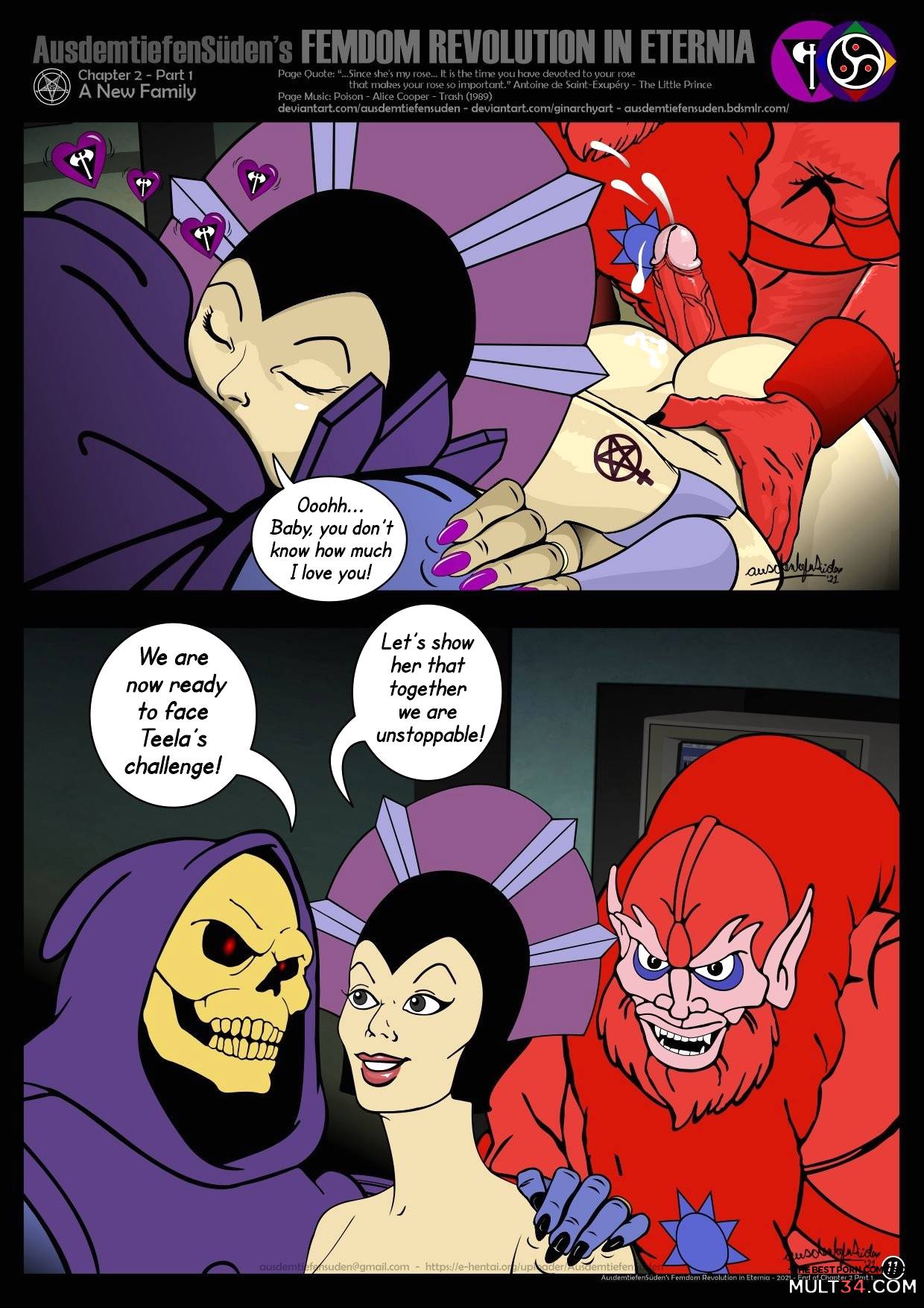 Femdom Revolution in Eternia - Chapter 2 Part 1 page 11