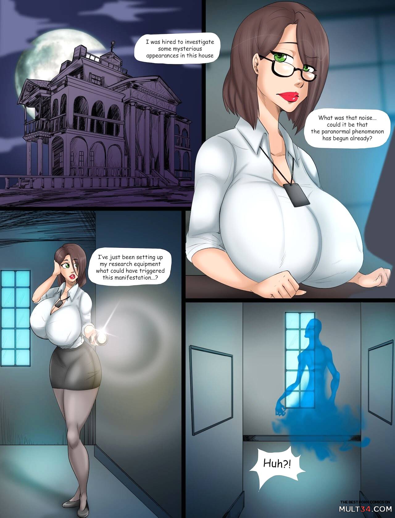 Ghost Detective page 1