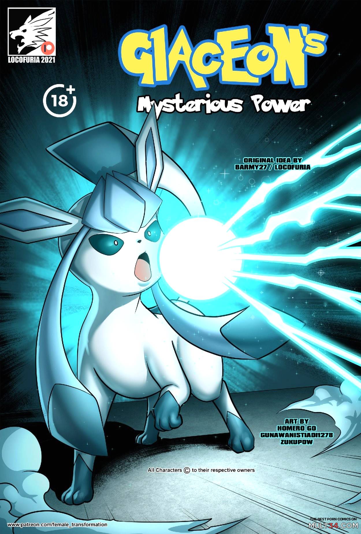 Glaceon's Mysterious Power page 1