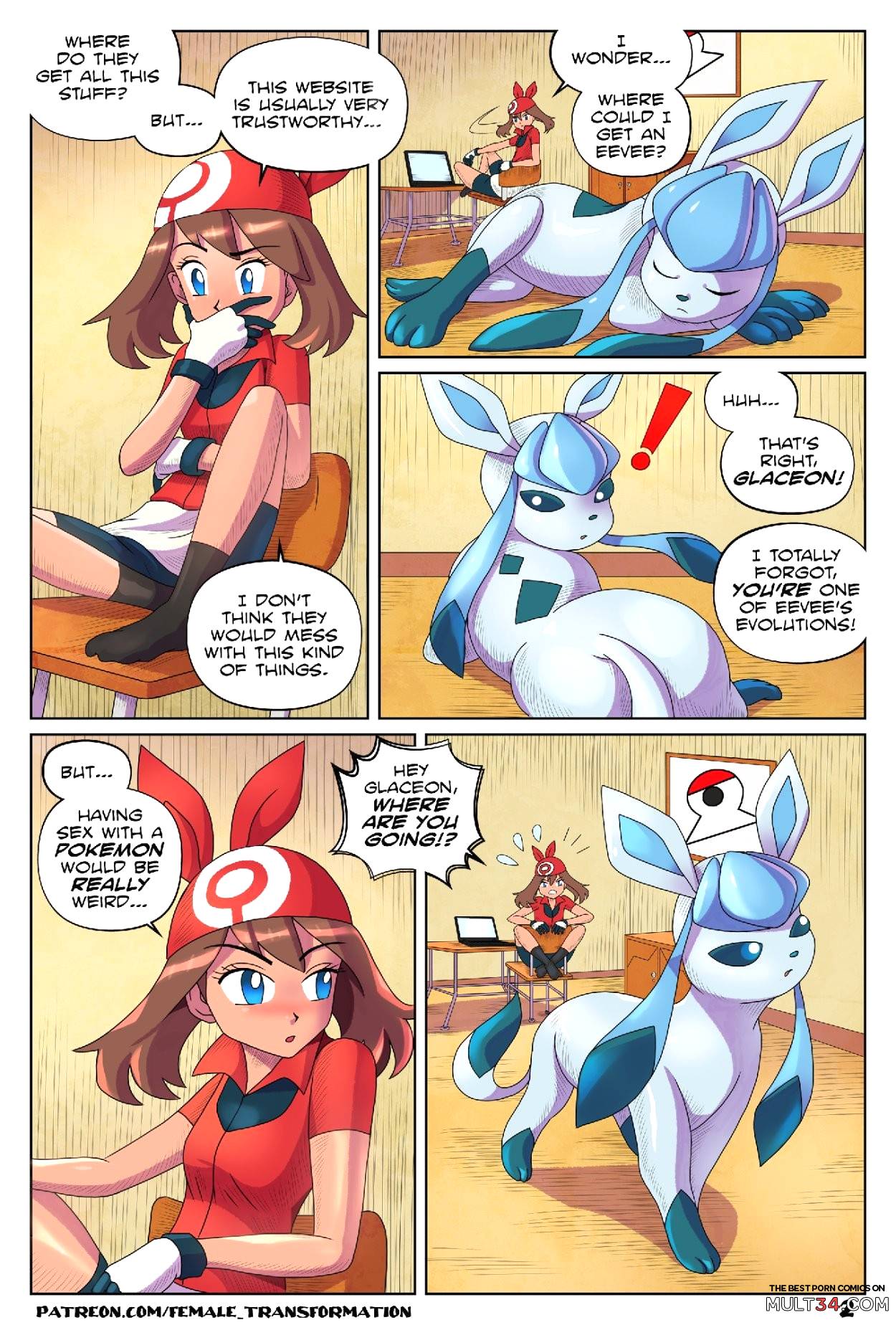 Glaceon's Mysterious Power page 3