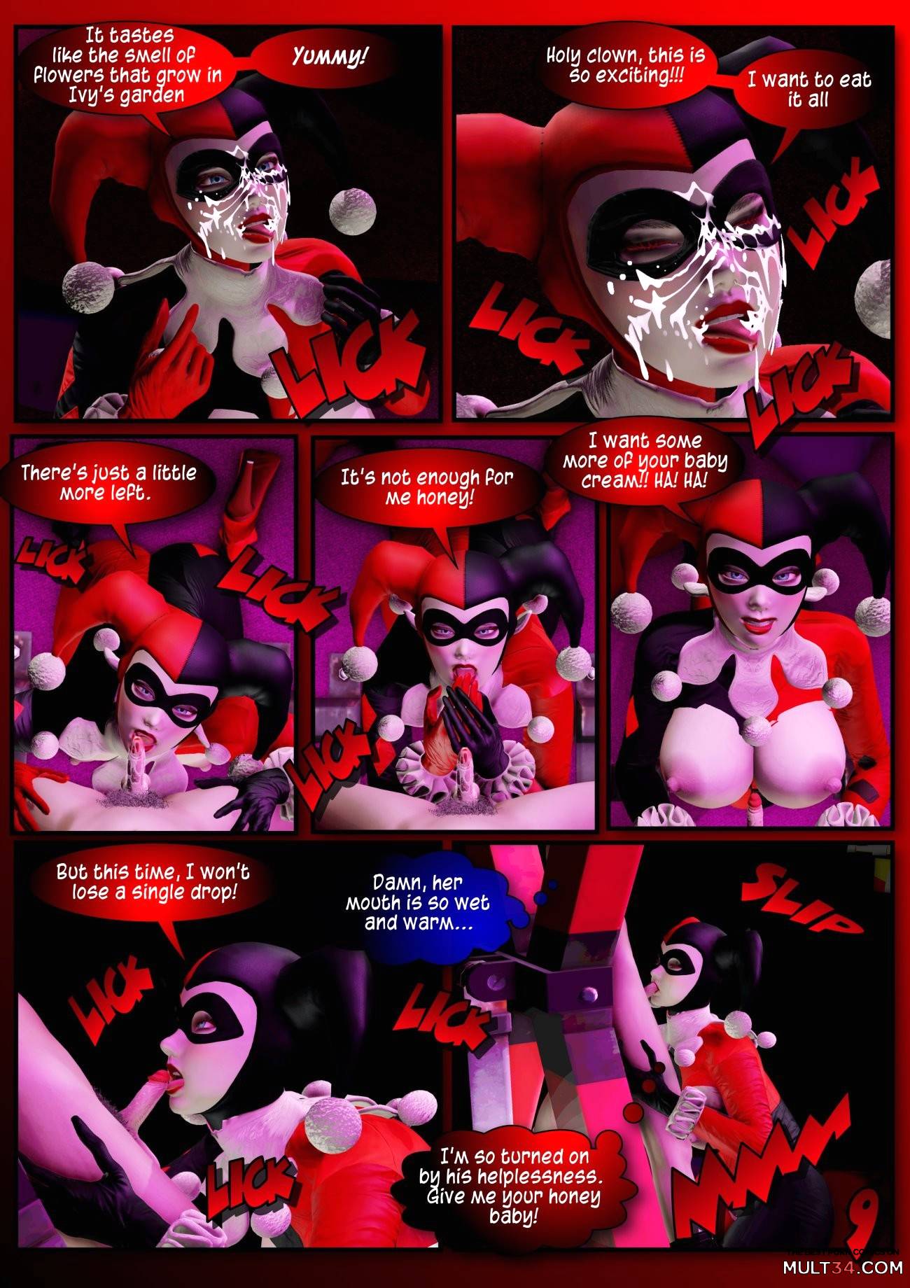 Harlequin's Home Video Part 1 page 10