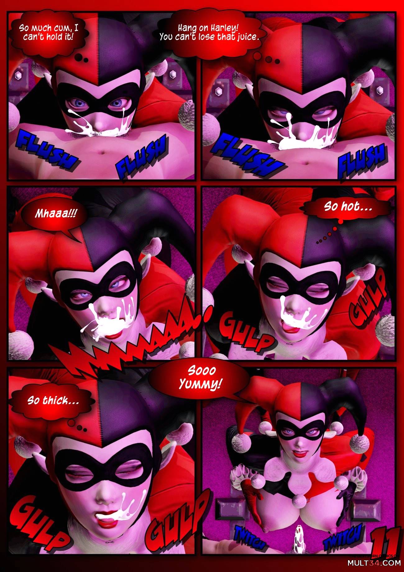 Harlequin's Home Video Part 1 page 12