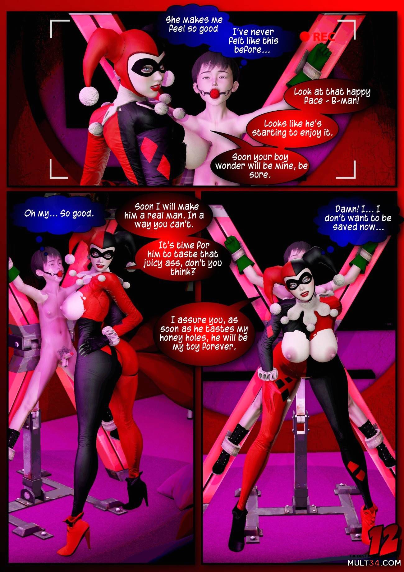 Harlequin's Home Video Part 1 page 13