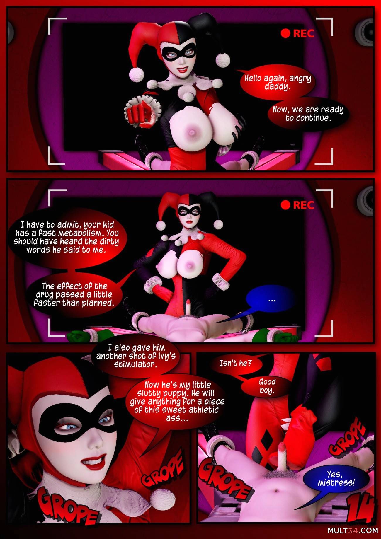 Harlequin's Home Video Part 1 page 15